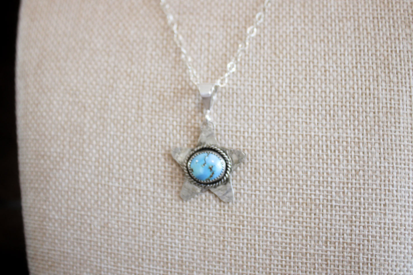 Golden Hills Turquoise Star Necklace
