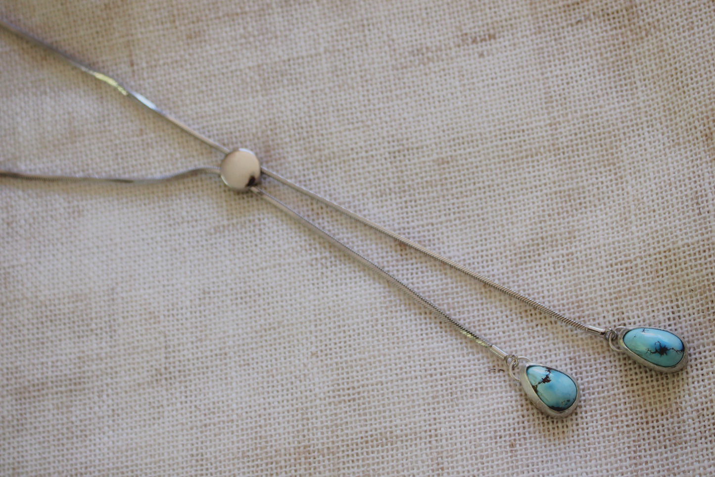 Golden Hills Bolo Slide Necklace