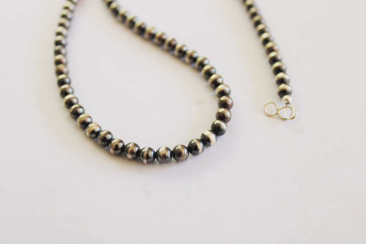 Sterling Silver Pearl Necklace- 20 inch
