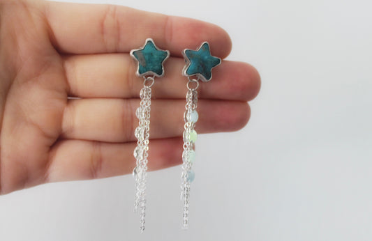 Campitos Turquoise Star Studs