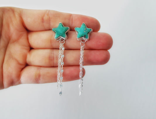 Campitos Turquoise Star Duster Studs