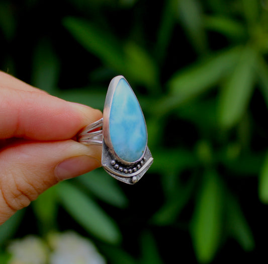 Size 5.5- Larimar Ring