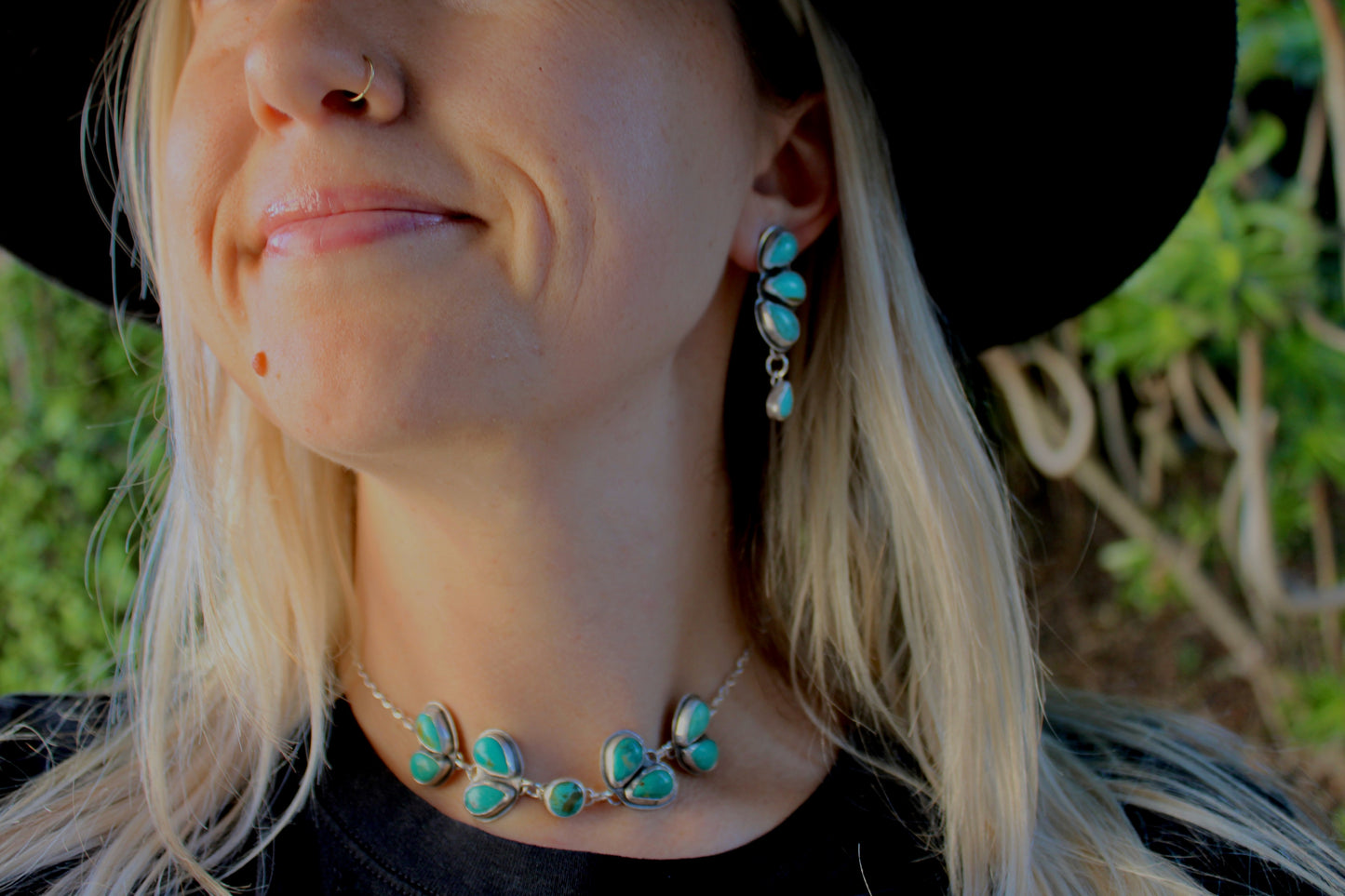 Sonoran Turquoise Choker Necklace