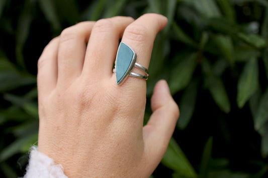 Size 10- Wave Jasper Ring