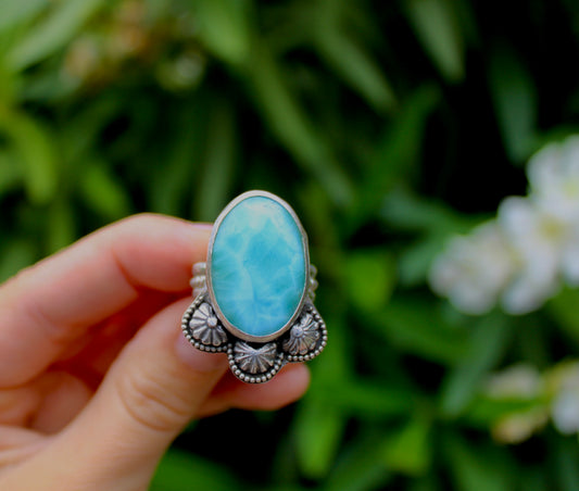Size 10.5 Larimar Ring