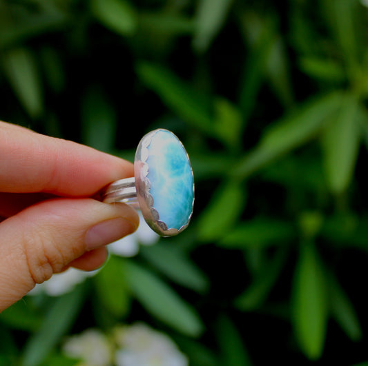 Size 9-Larimar Ring