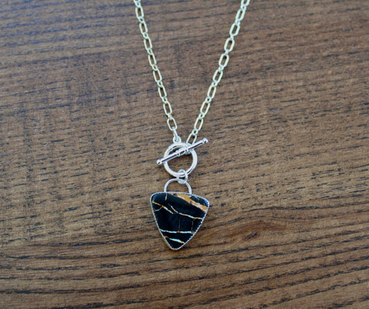 Blackjack Turquoise Toggle Necklace