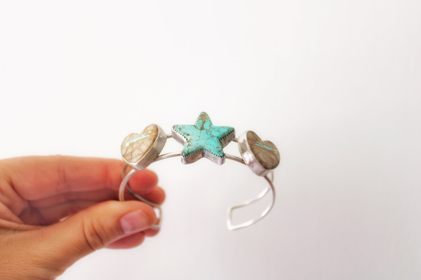 Royston Star and Heart Cuff