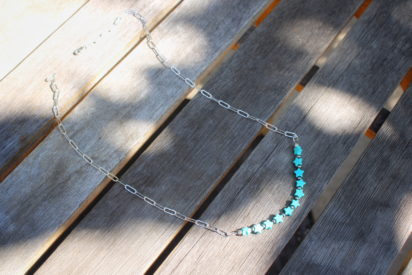 Sleeping Beauty Star Necklace