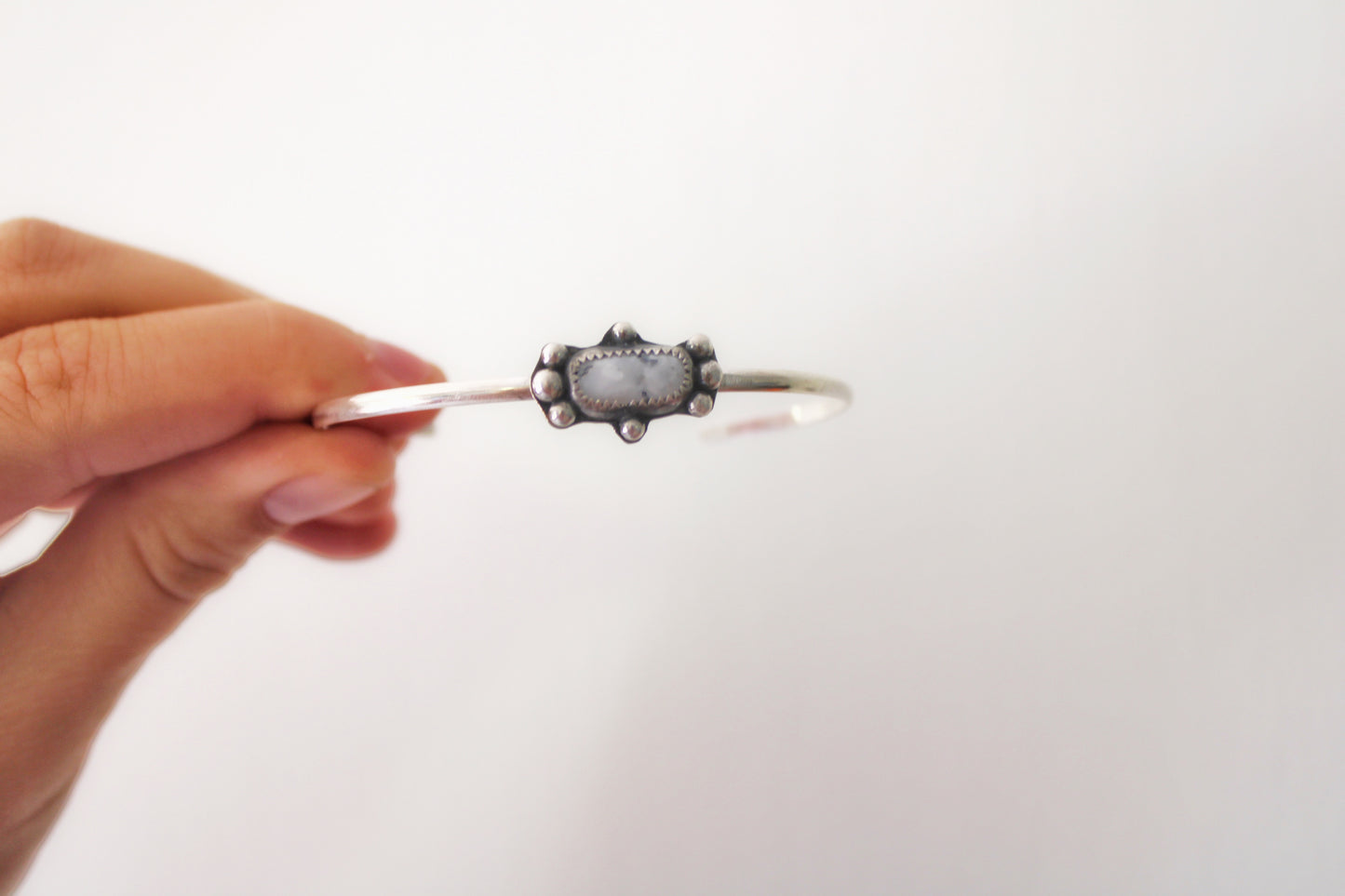 White Buffalo Turquoise Cuff