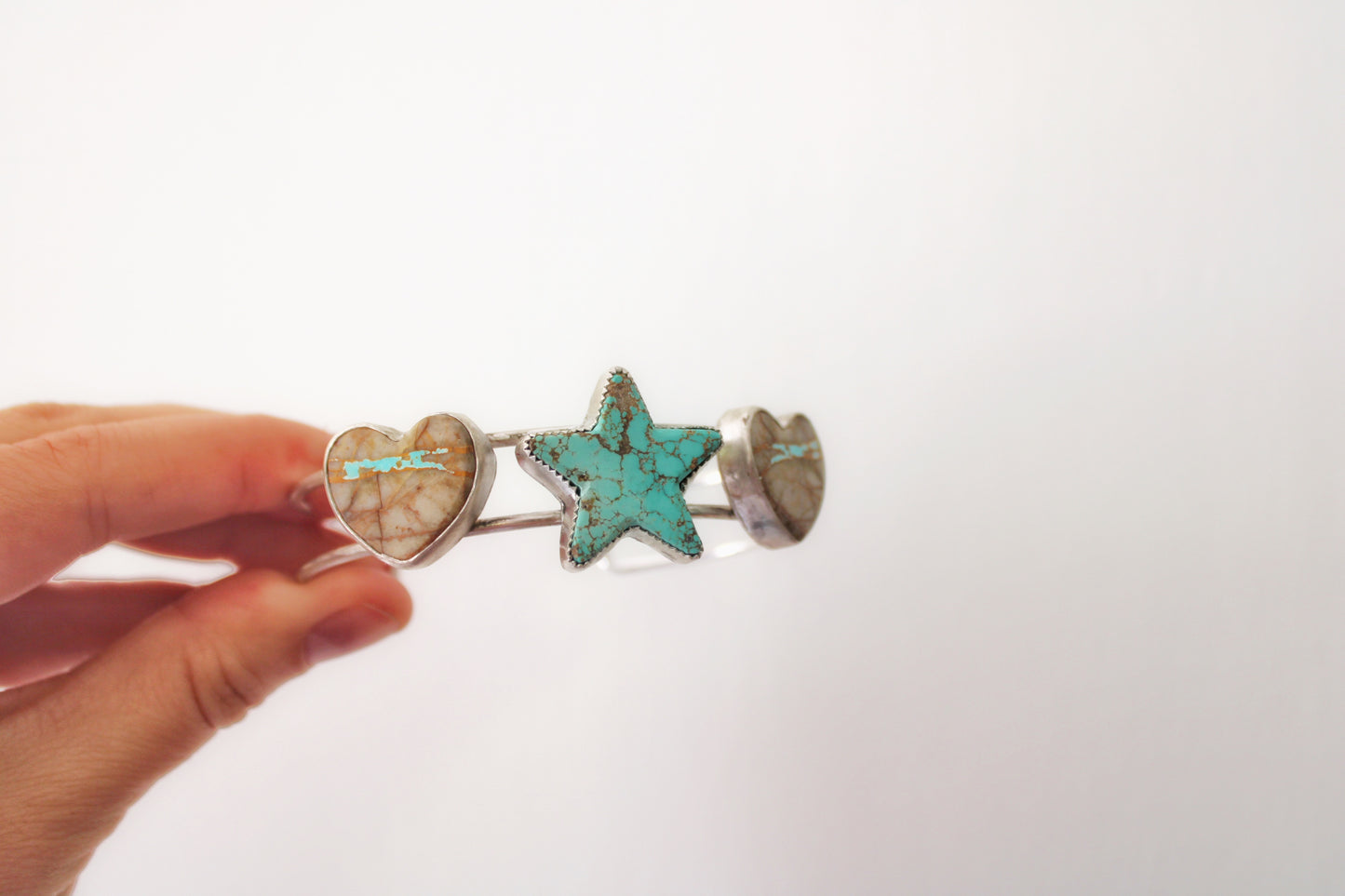 Royston Star and Heart Cuff