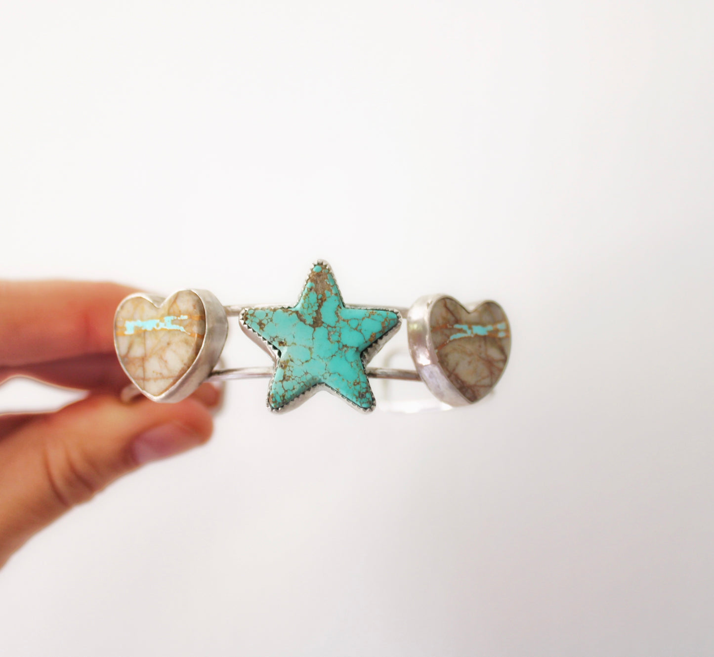 Royston Star and Heart Cuff