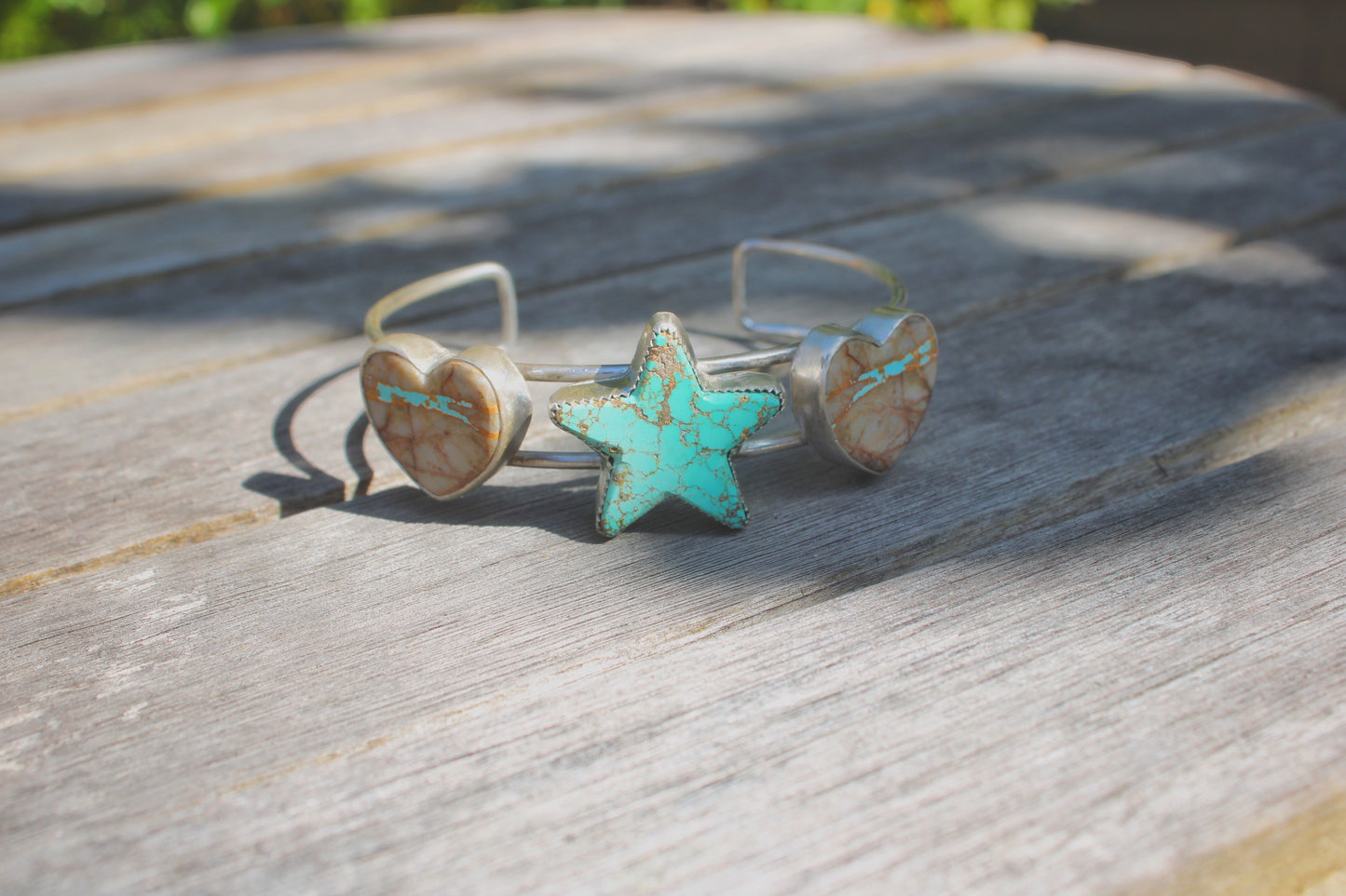 Royston Star and Heart Cuff