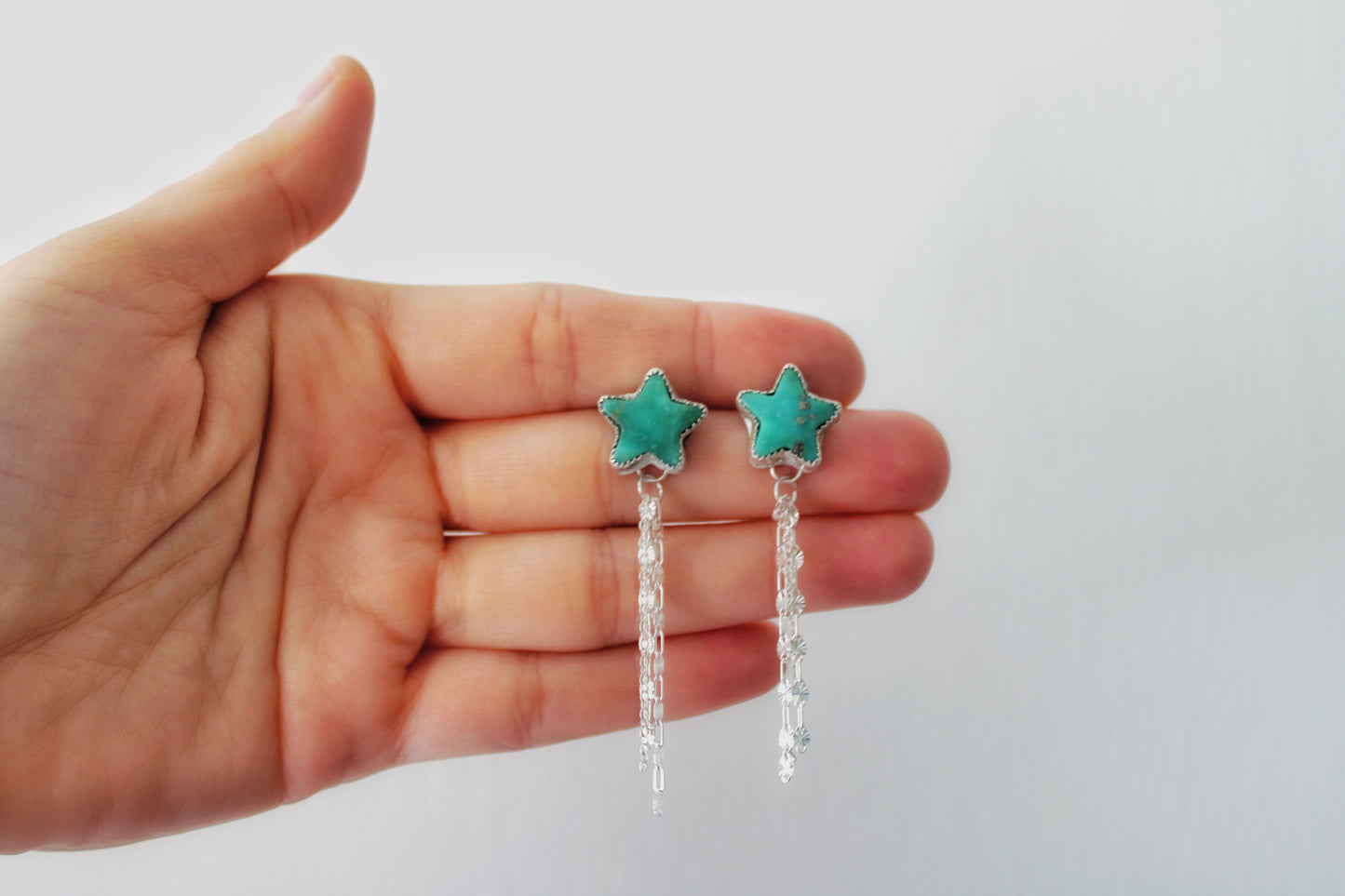 Campitos Turquoise Star Duster Studs