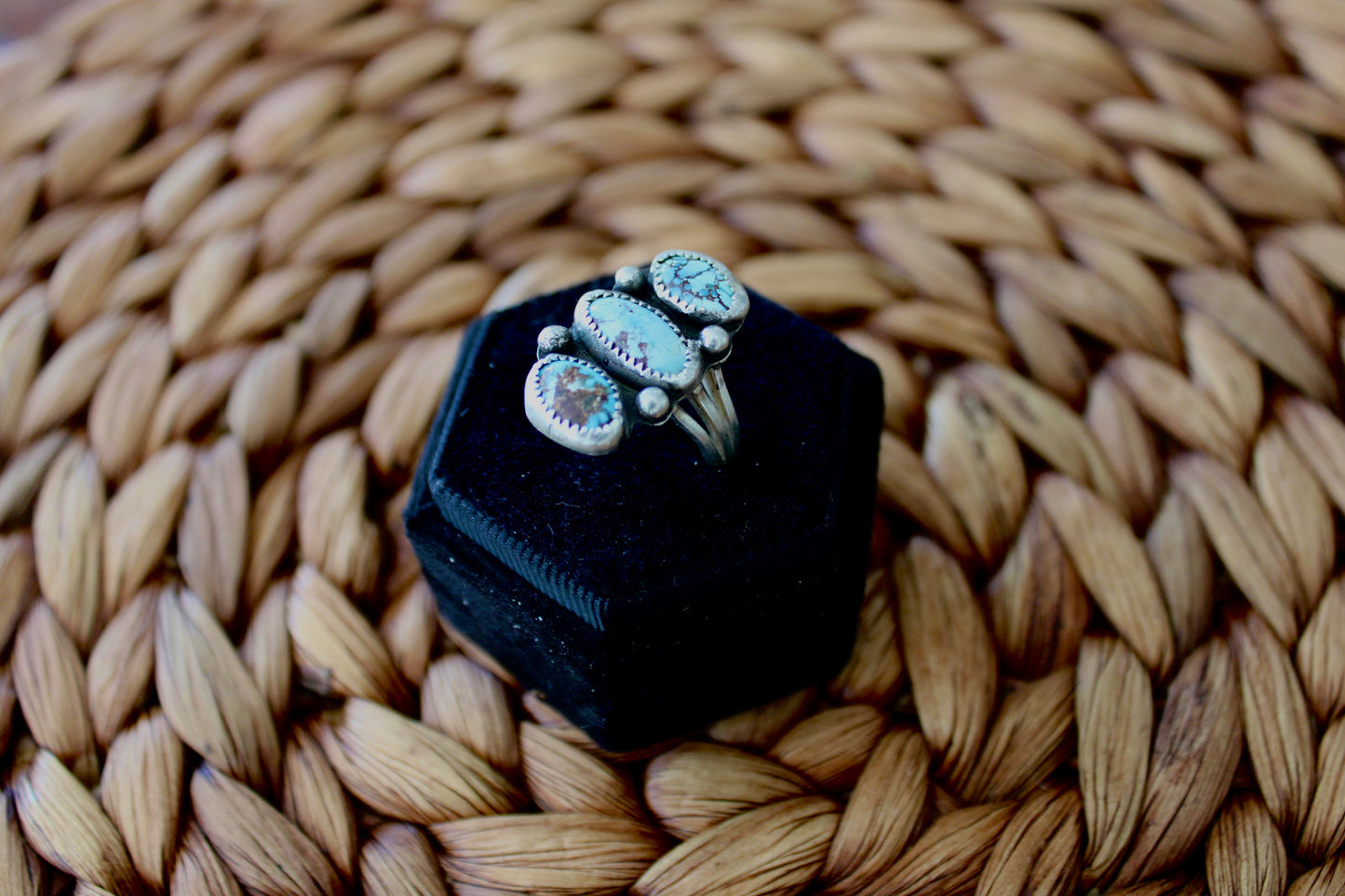 Golden Hills triple ring- size 8.5