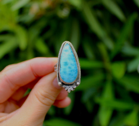 Size 6- Larimar Ring
