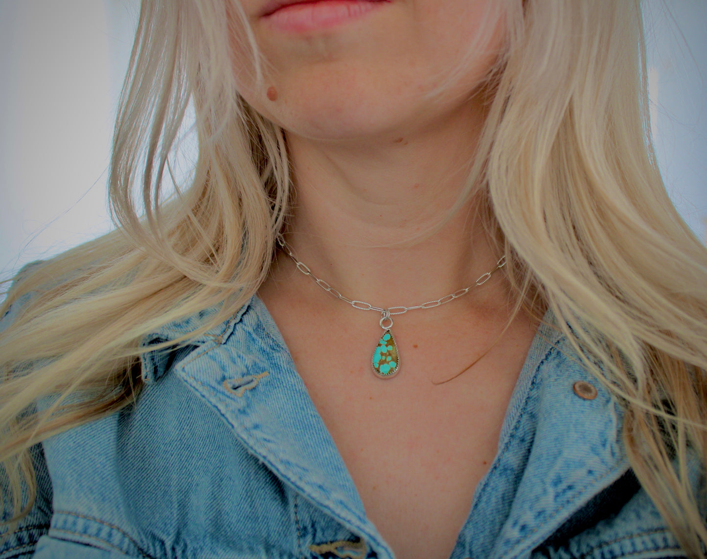 #8 Turquoise Choker Necklace