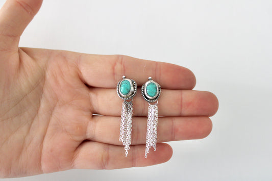 Campitos Turquoise Duster Studs