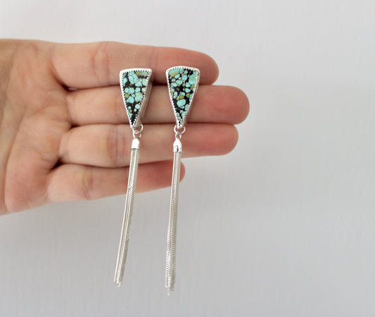 Turquoise Duster Earrings