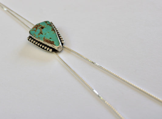 Turquoise Bolo Necklace