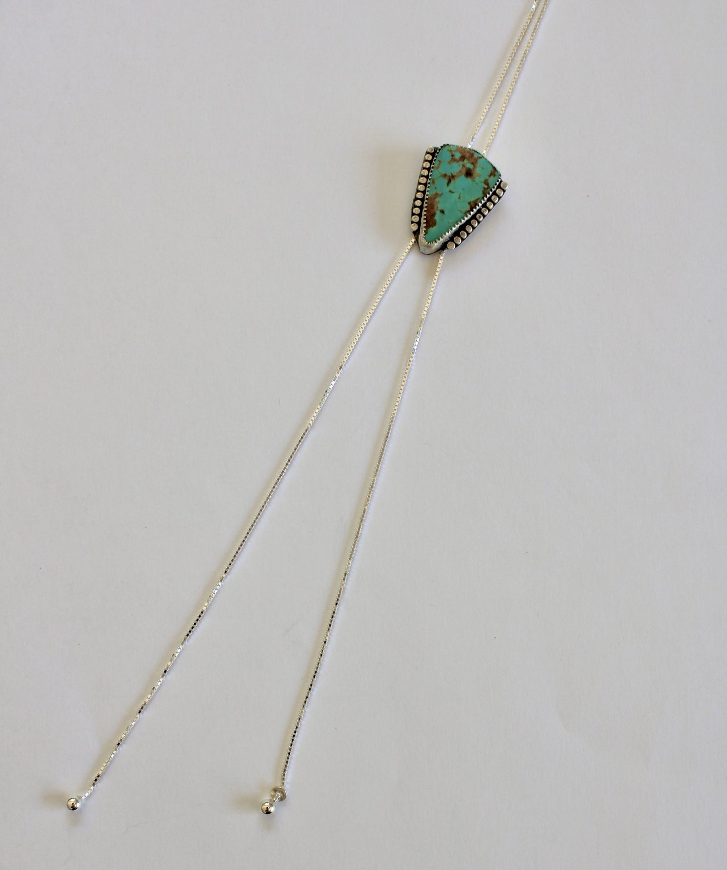 Turquoise Bolo Necklace