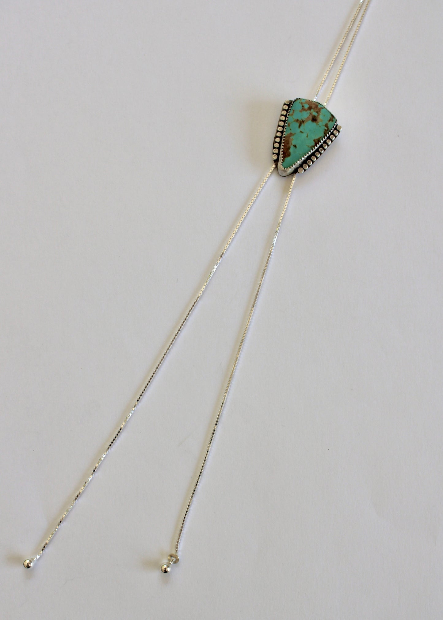 Turquoise Bolo Necklace