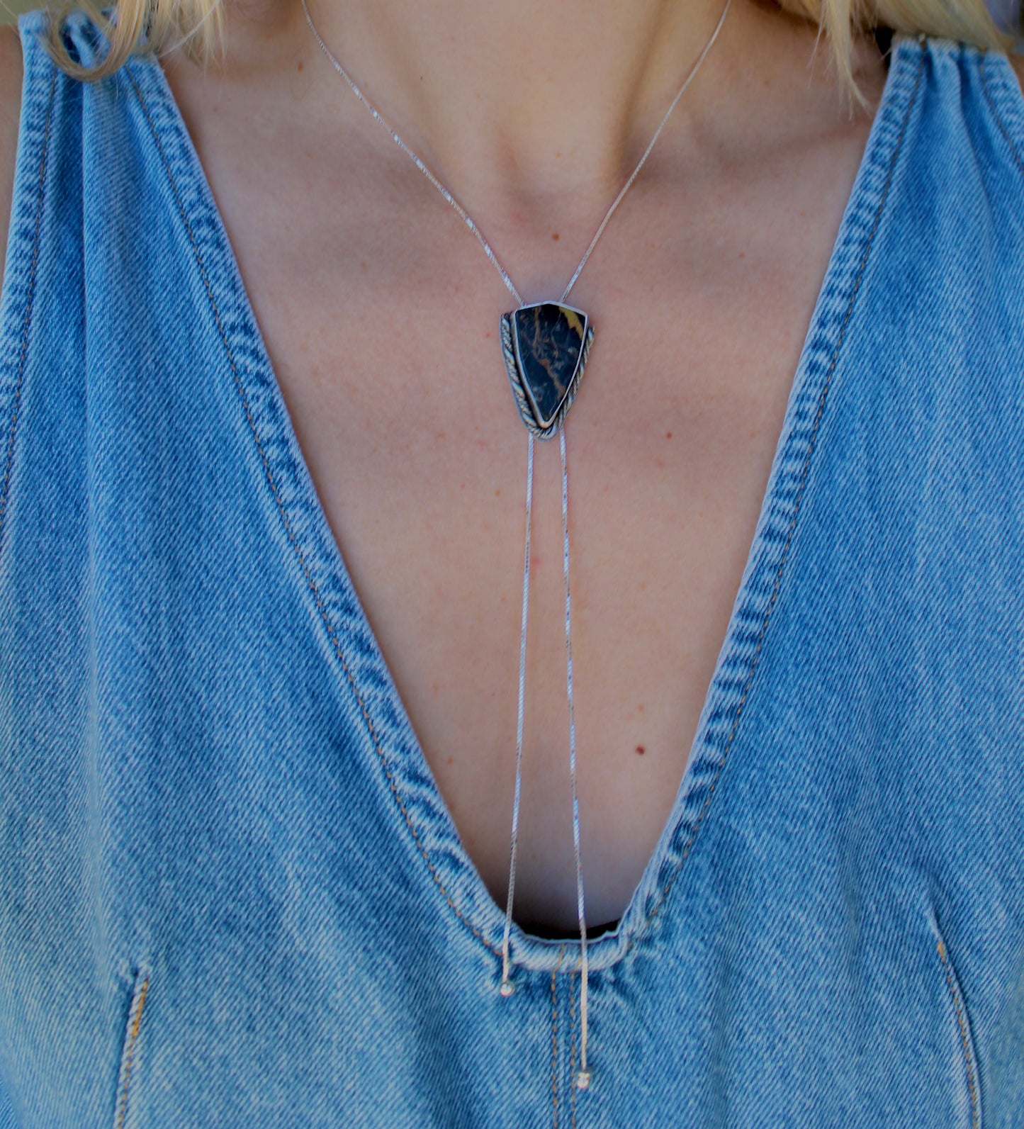 Blackjack Bolo Necklace