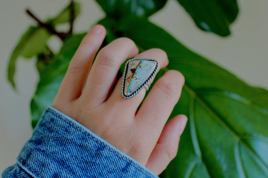 Size 7.5- Royston Ribbon Sterling Silver Ring