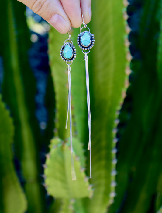 Sonoran Turquoise Duster Earrings