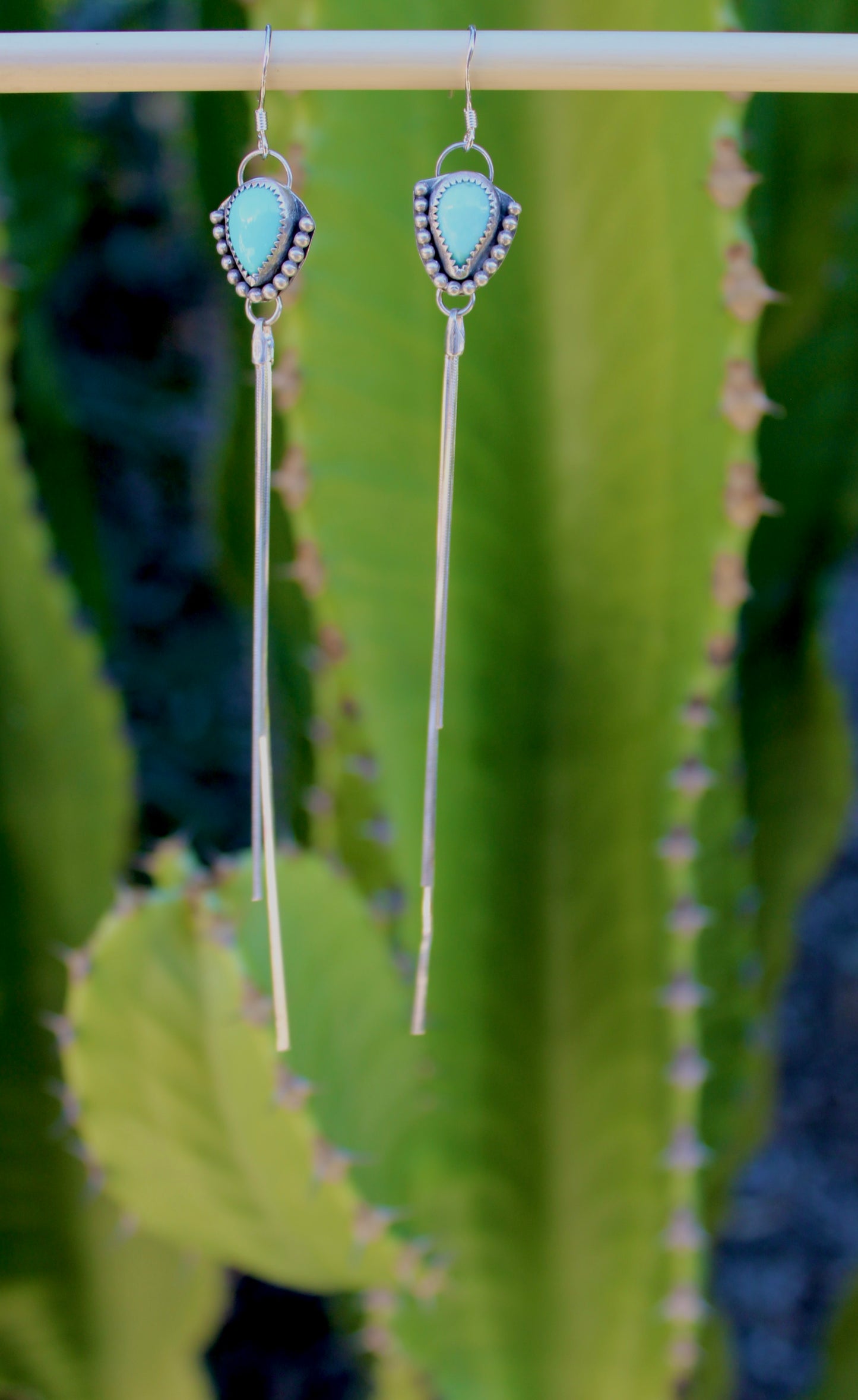Sonoran Turquoise Duster Earrings