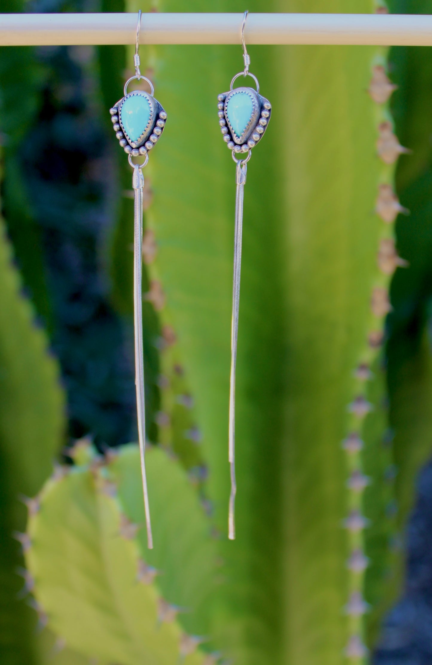 Sonoran Turquoise Duster Earrings