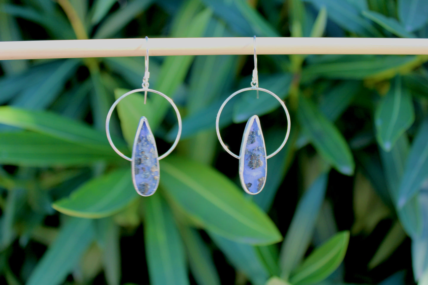 Marcasite Foil Earrings