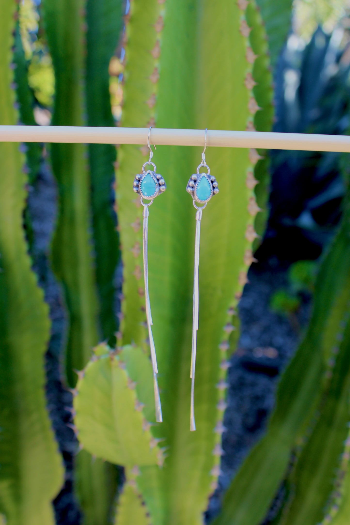 Sonoran Turquoise Duster Earrings