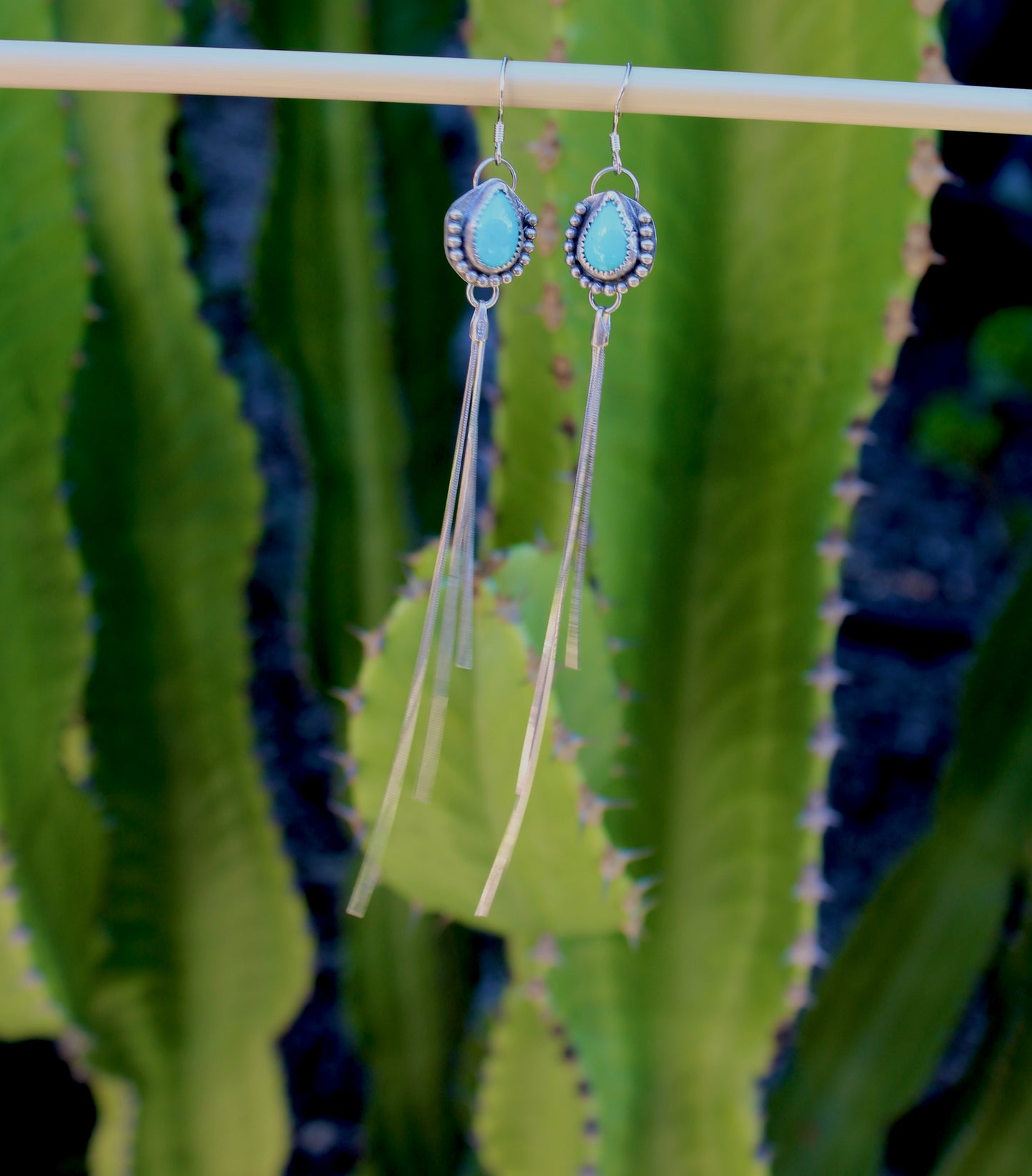 Sonoran Turquoise Duster Earrings