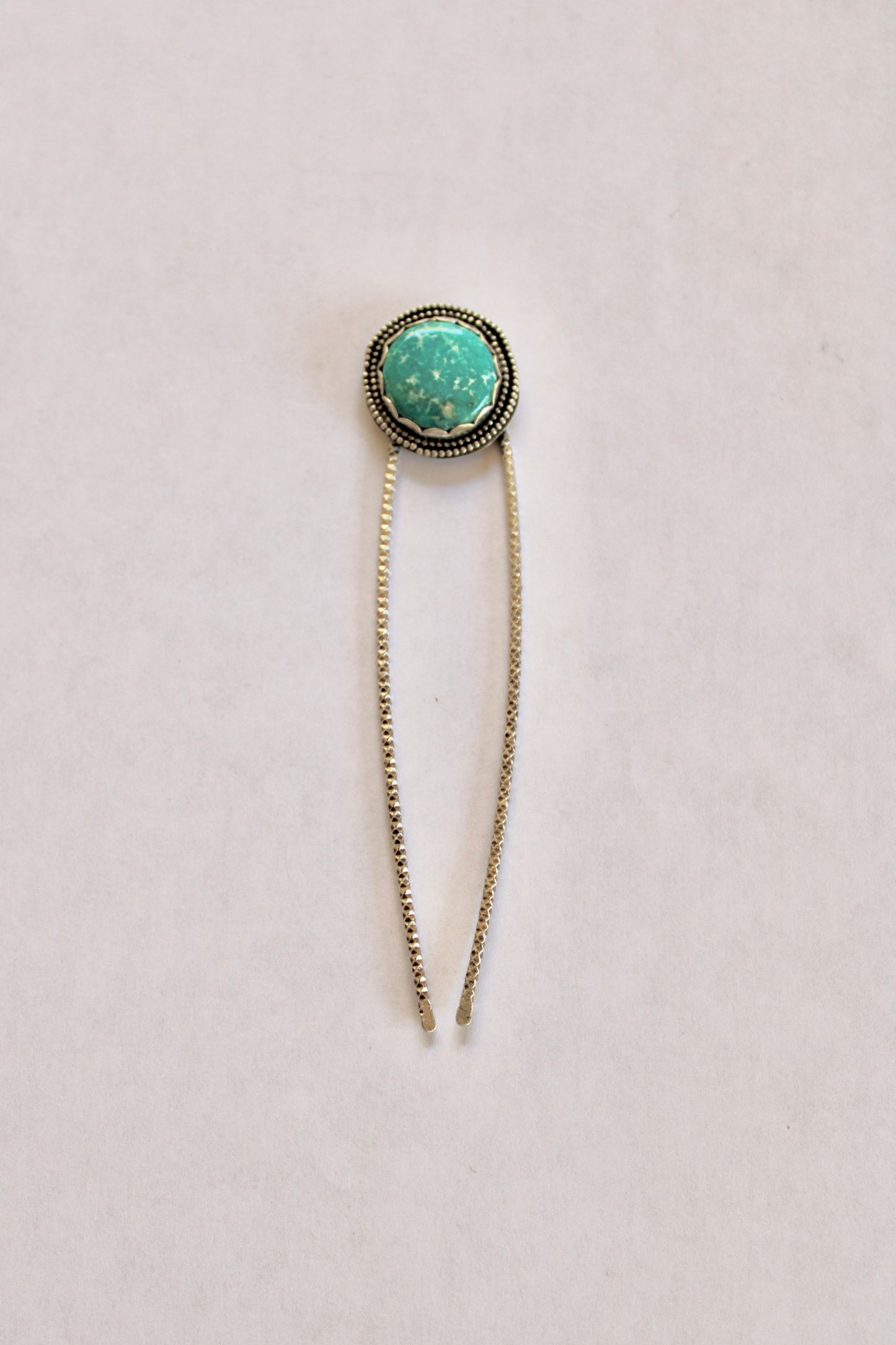 White Water Turquoise Hair Pin