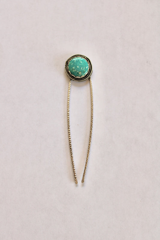 White Water Turquoise Hair Pin