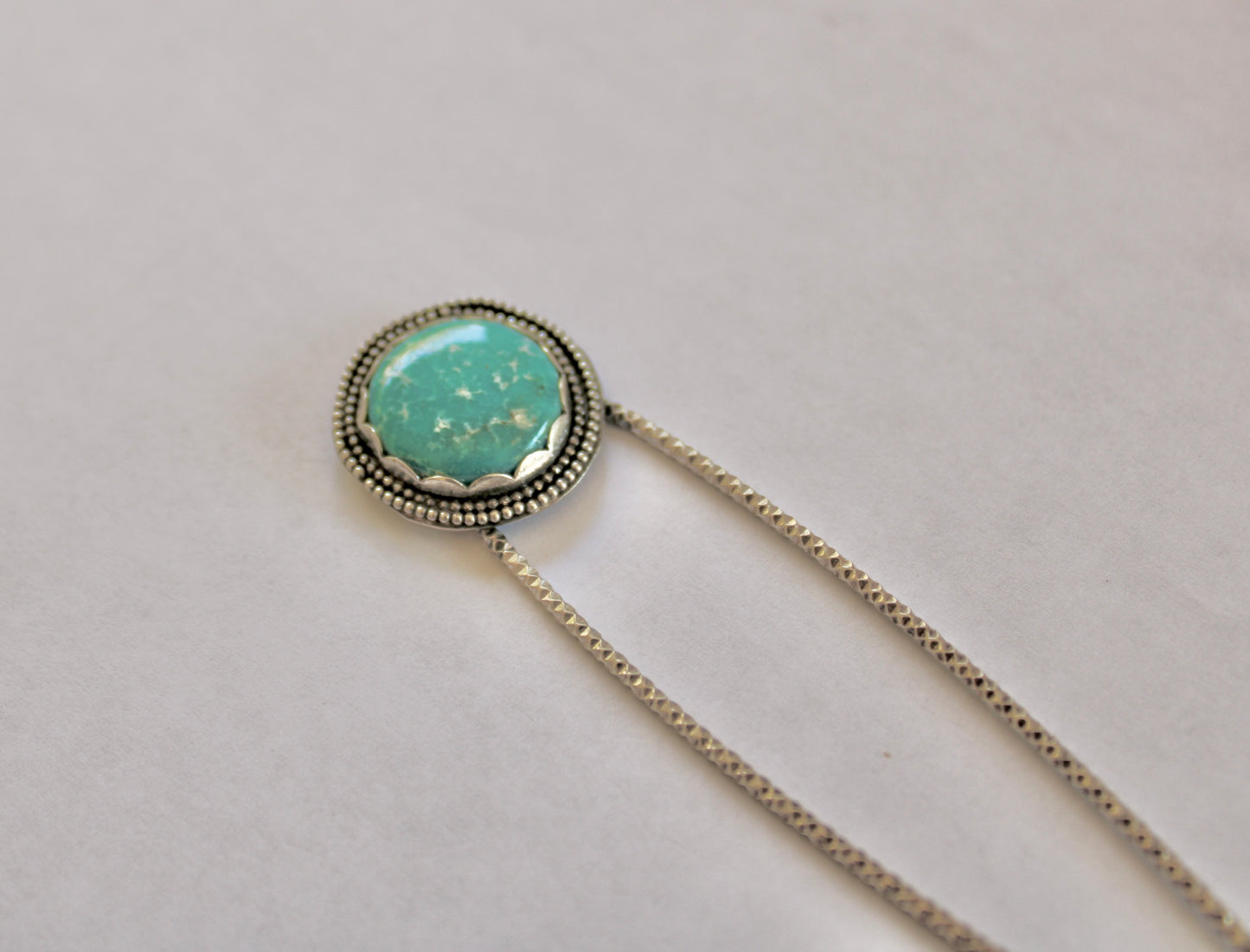 White Water Turquoise Hair Pin