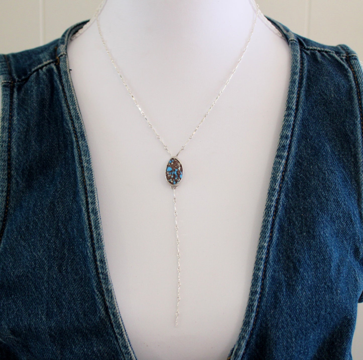 Golden Hills Lariat Necklace