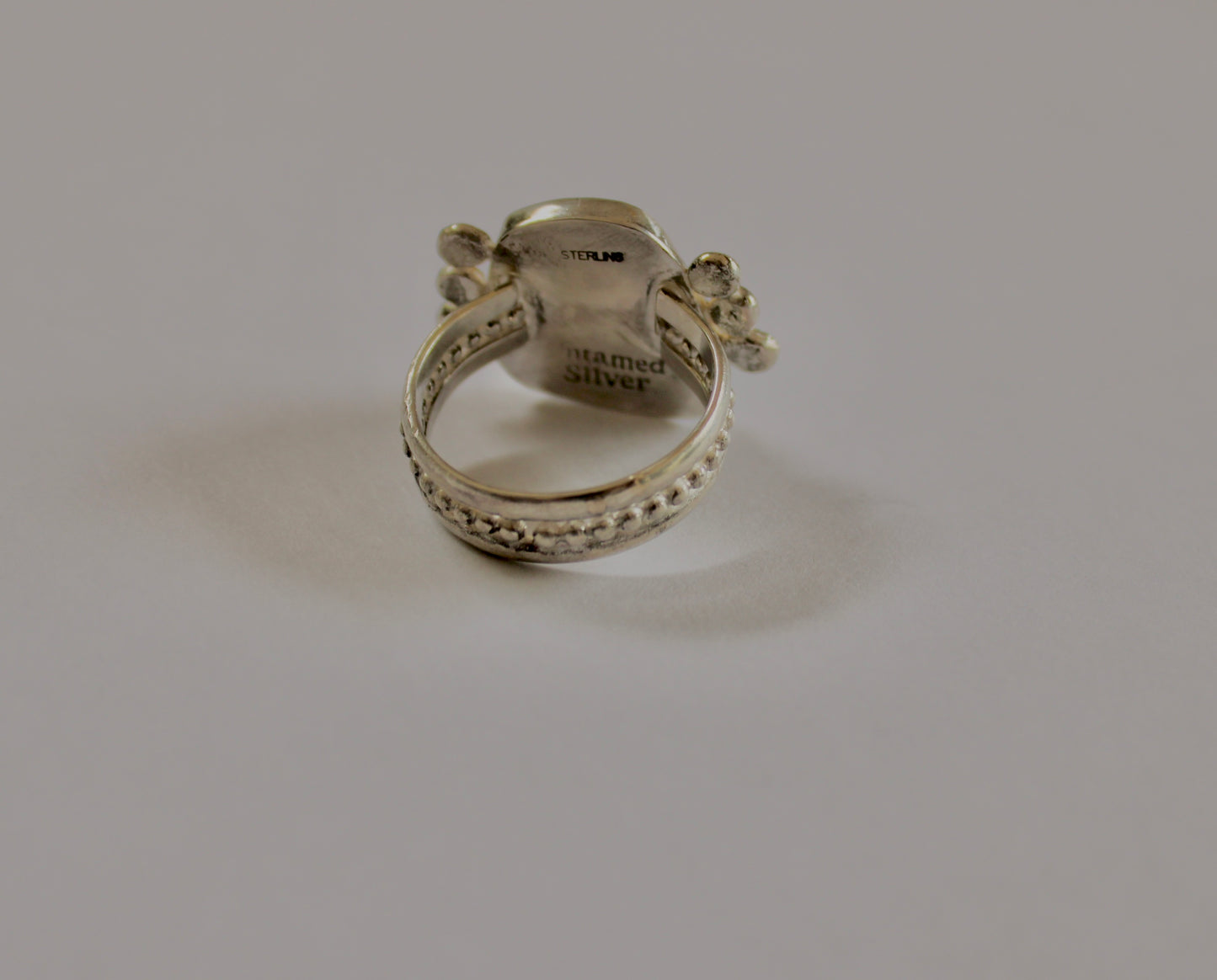 Size 10.5- Blue Gem Turquoise Ring