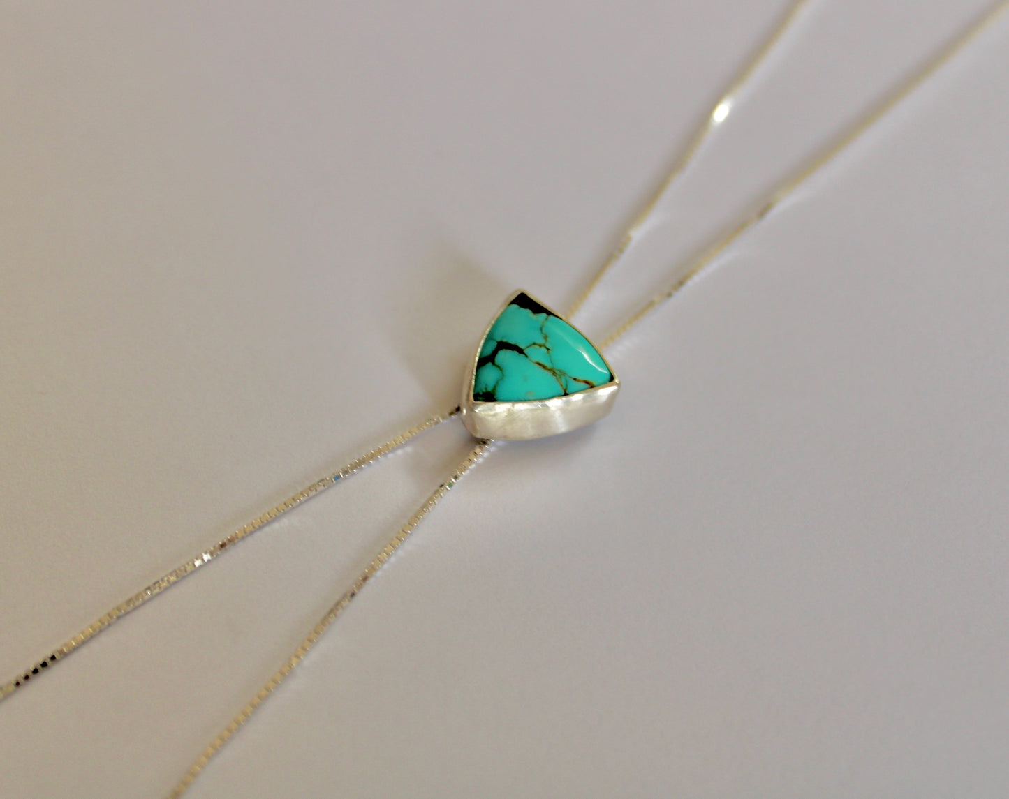 #8 Turquoise Bolo Necklace