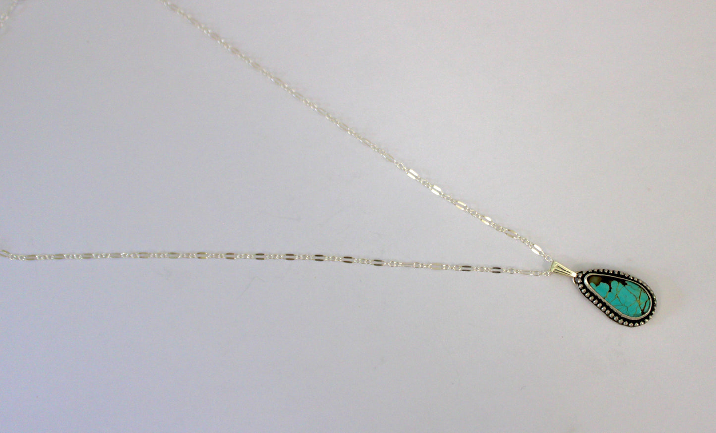 Number 8 Turquoise Necklace