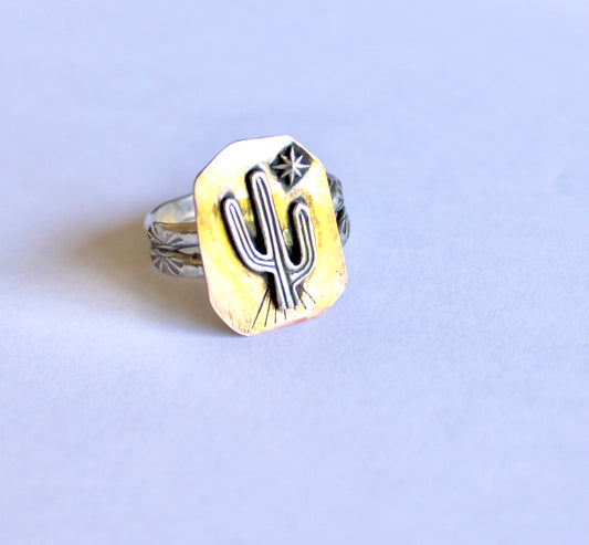 Cactus Ring Size 9.5