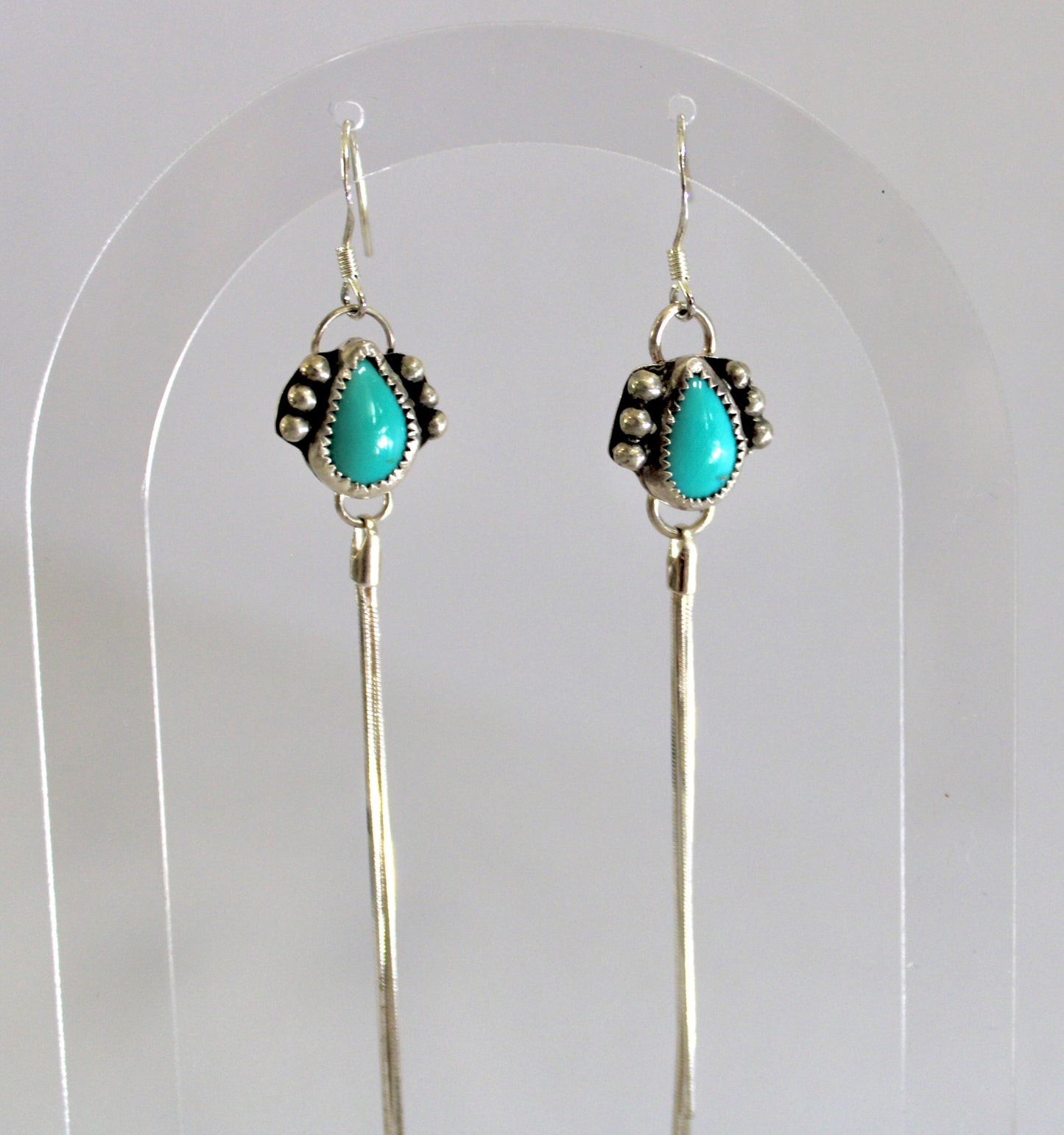 Sonoran Turquoise Duster Earrings