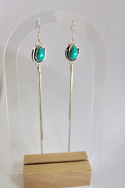 Sonoran Turquoise Duster Earrings