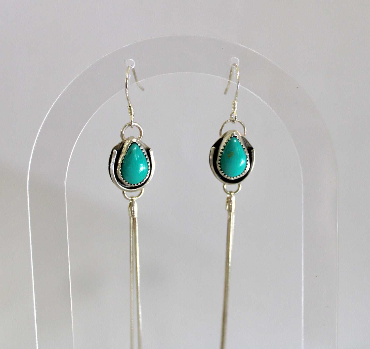 Sonoran Turquoise Duster Earrings