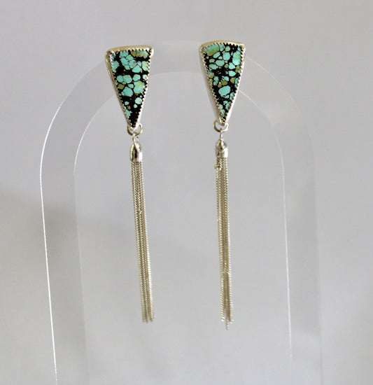 Turquoise Duster Earrings