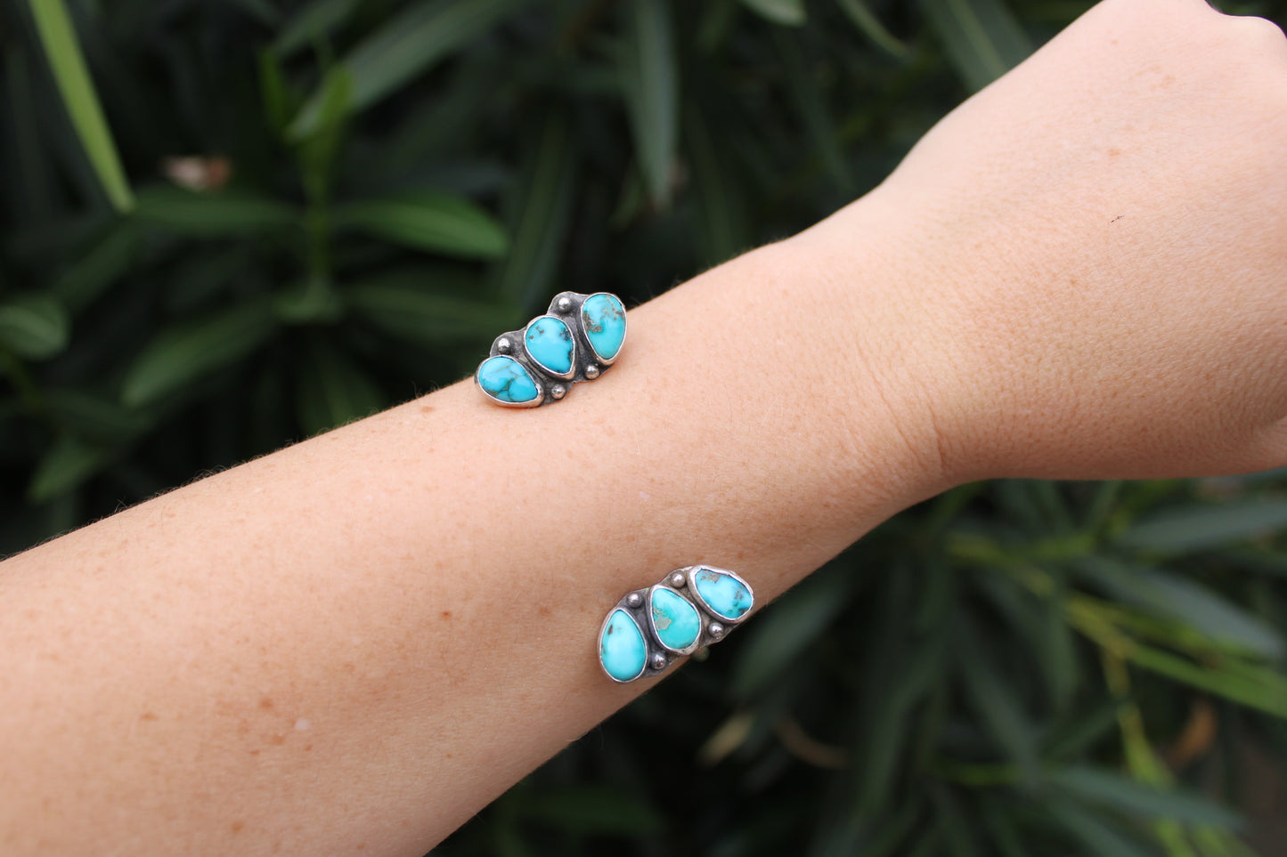 Lone Mountain Turquoise Open Cuff