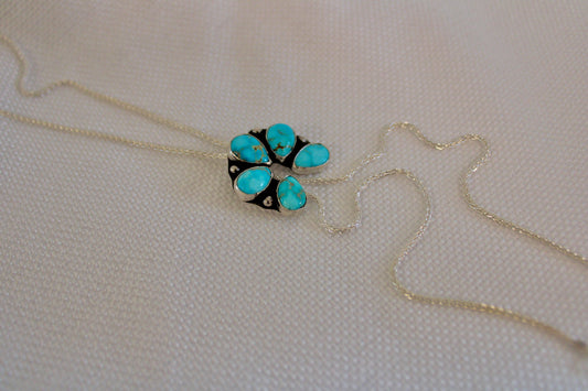Dry Creek Turquoise Bolo Necklace