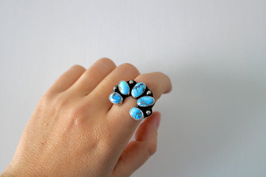 Golden Hills Cluster Ring -Size 8.5