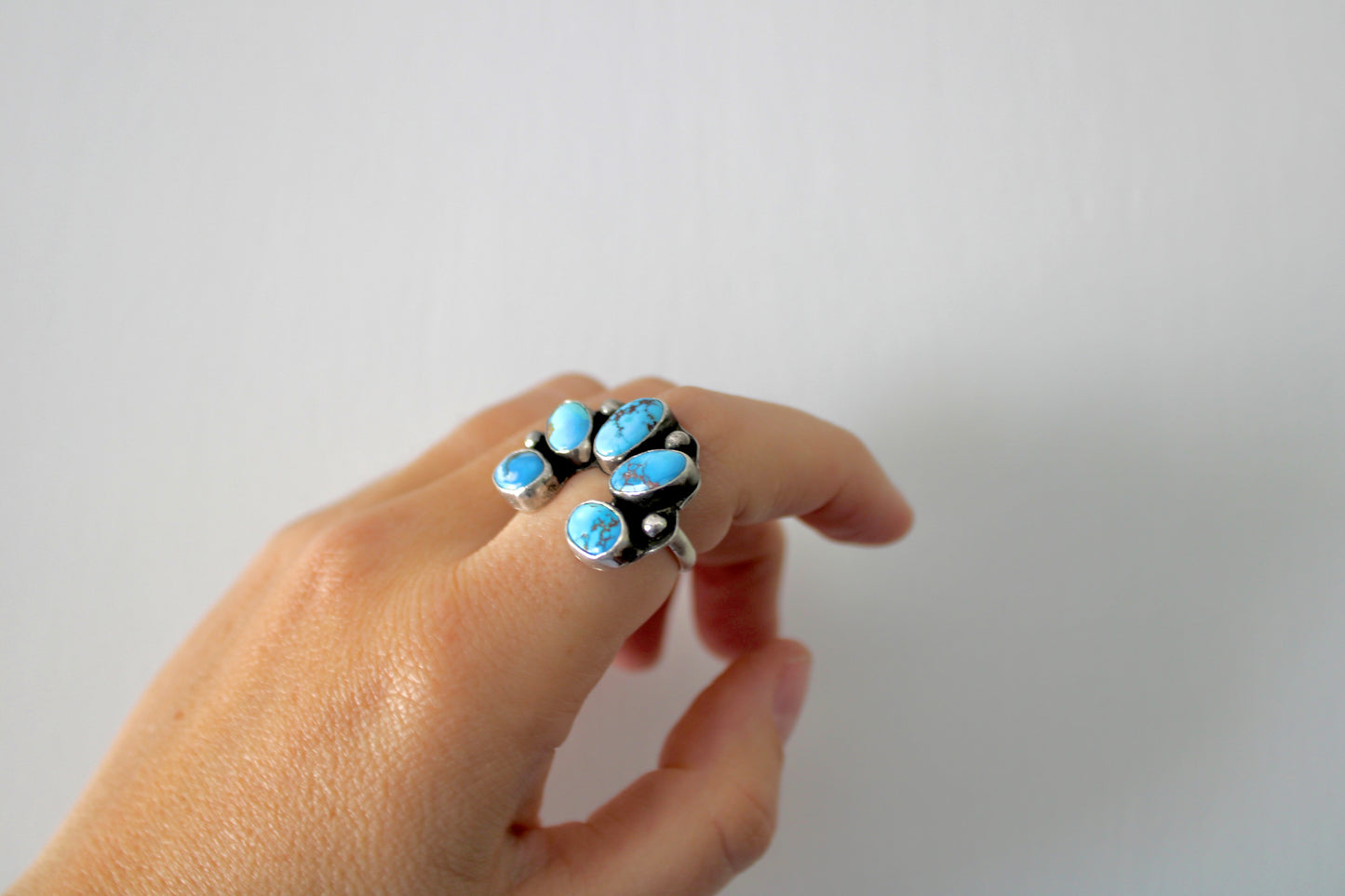 Golden Hills Cluster Ring -Size 8.5